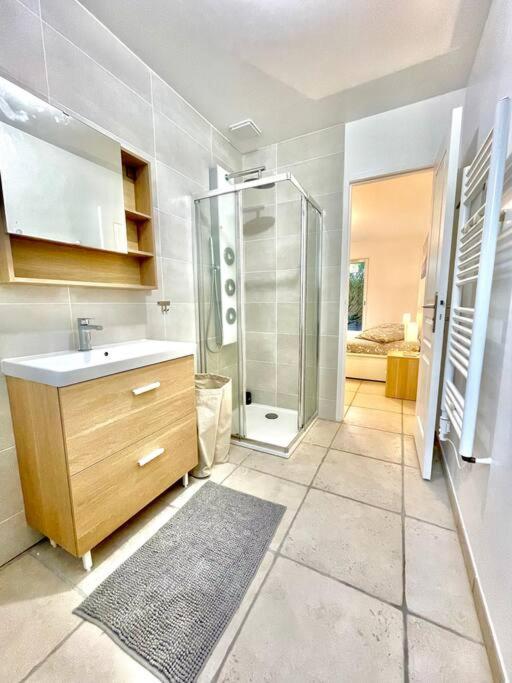 Charmante Villa Pour 10 Personnes Saint-Augustin  Exteriör bild