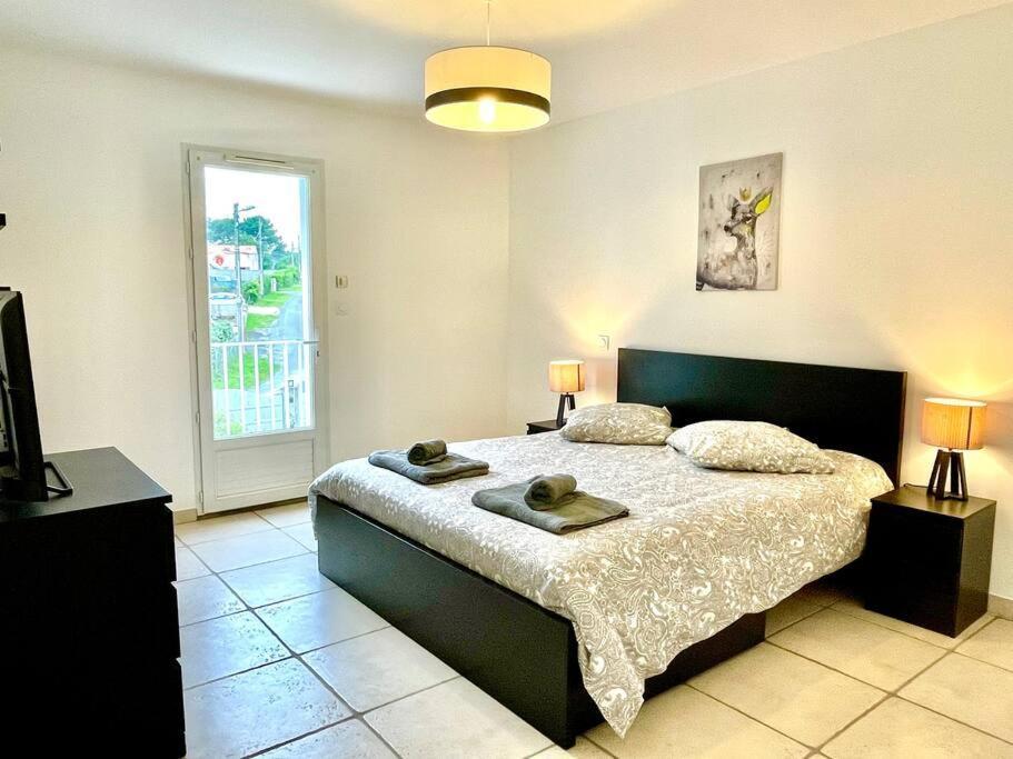 Charmante Villa Pour 10 Personnes Saint-Augustin  Exteriör bild